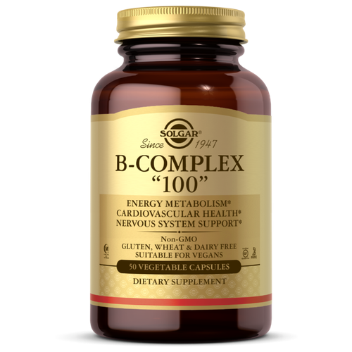   SOLGAR B-Complex 100, 50 .   -     , -  