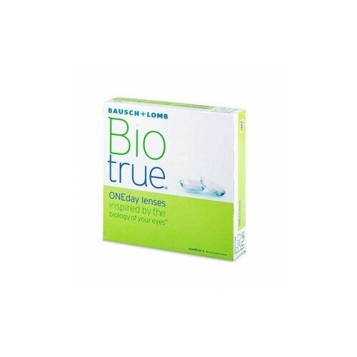    Bausch & Lomb Biotrue ONEday, 90 ., R 8,6, D -2,5, 1 .   -     , -  