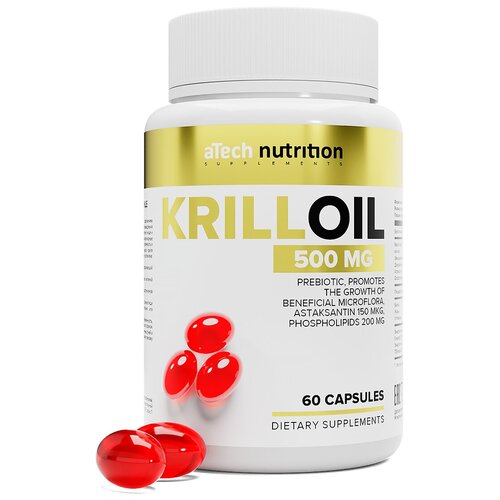 ���� ������� aTech Nutrition Krill Oil, 0.7 �, 60 ��., ������ ������