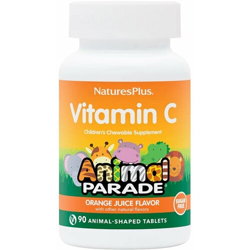  NaturesPlus Animal Parade, vitamin C 90 tab/            1550 90,  