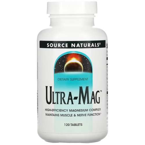   Source Naturals Ultra-Mag, 120 .   -     , -  