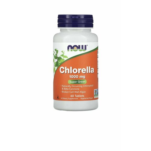 ���� �������� NOW Chlorella 1000 mg 60 ��������, ������ ������