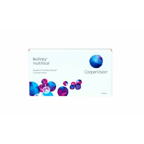  CooperVision   Biofinity multifocal -1,25, +2,50D,  