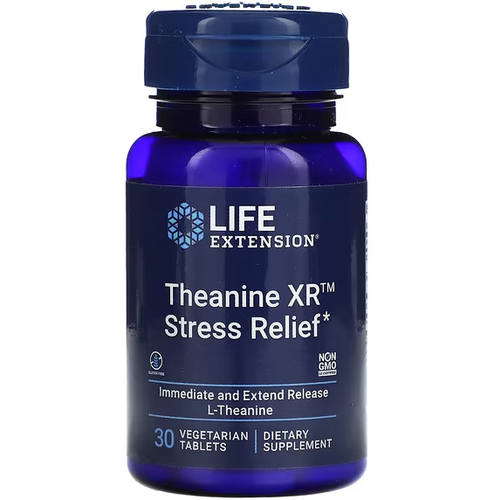  Life Extension, Theanine XR Stress Relief, 30     -     , -  