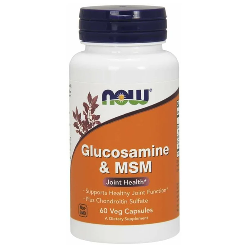   NOW Glucosamine & MSM, 100 , 100 , 60 .   -     , -  