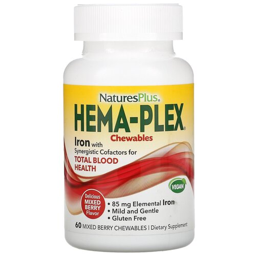   Natures Plus Hema-Plex  (  ), 150 , 60 .   -     , -  