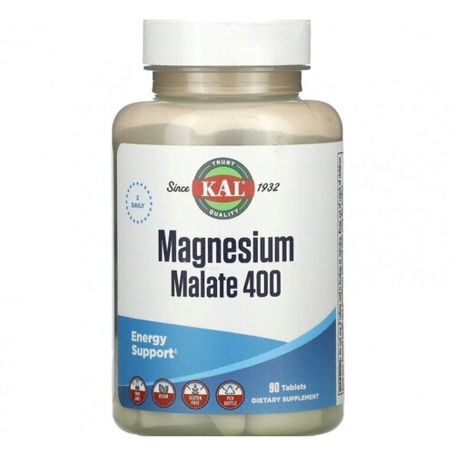 ���� KAL Magnesium Malate (����� ������) 400 �� 90 �������� (KAL), ������ ������