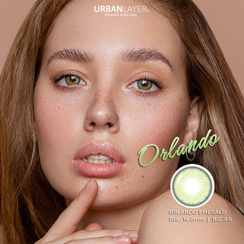    URBAN LAYER ru Orlando, 2 ., R 8,6, D -2, Emerald, 1 .,  