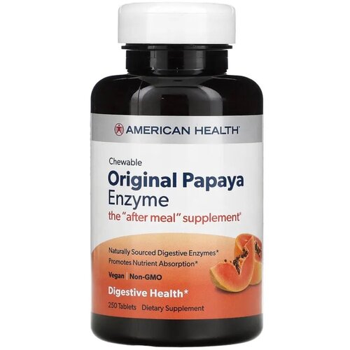  American Health, Papaya Enzyme,    , 250    -     , -  