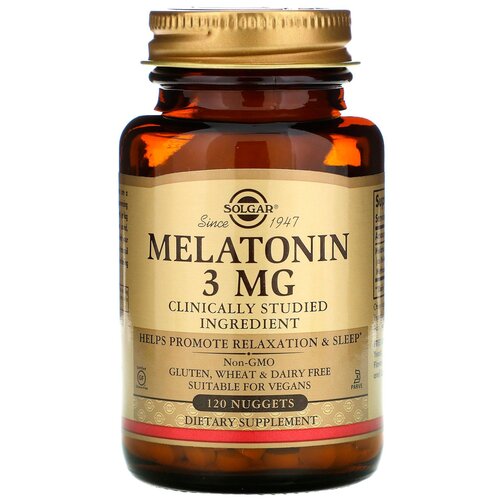   SOLGAR Melatonin 3 , 150 , 120 , 3 , 120 .   -     , -  