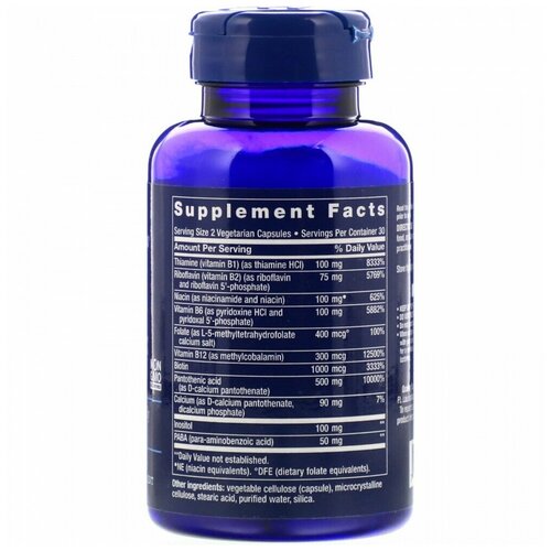   Life Extension BioActive Complete B-Complex 60    -     , -  