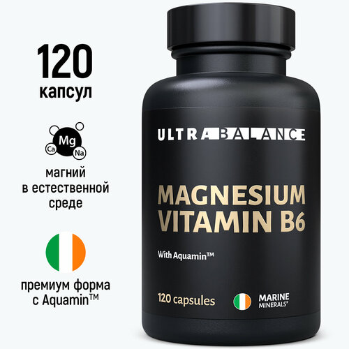   6, 120 , Ultrabalance Magnesium Vitamin B6 Premium   -     , -  