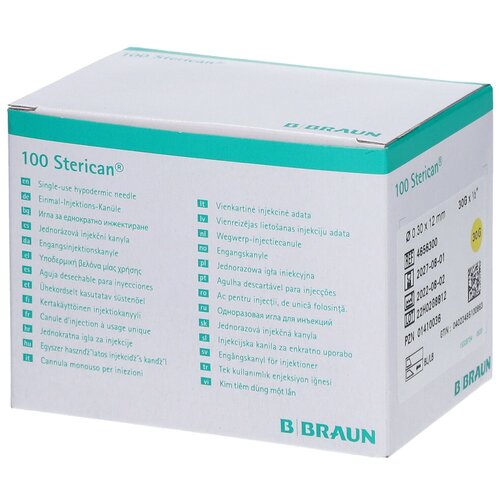    B. Braun Sterican, 12  x 0.3 , : 30G, 100 .   -     , -  