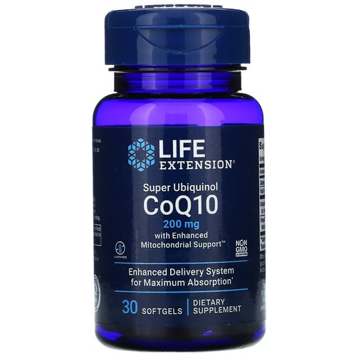   Life Extension Super Ubiquinol CoQ10 with Enhanced Mitochondrial Support, 80 , 200 , 30 .   -     , -  