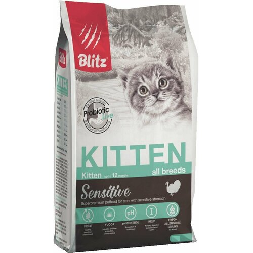  Blitz Sensitive Kitten All Breeds     ,       ,  400    -     , -,   