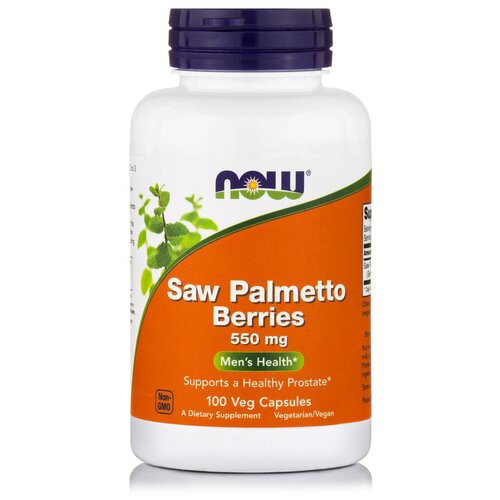 ���� ������� NOW Saw Palmetto Berries, 100 �, 550 ��, 100 ��., ������ ������