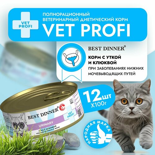    Best Dinner VET PROFI Urinary          (12  100)   -     , -  