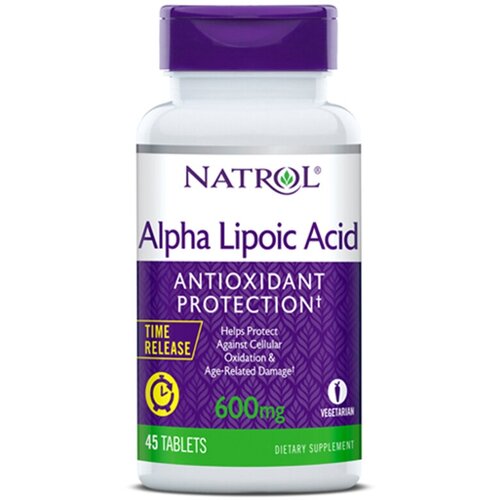  Natrol Alpha Lipoic Acid Time Release . . ., 600 , 50 , 45 .,  