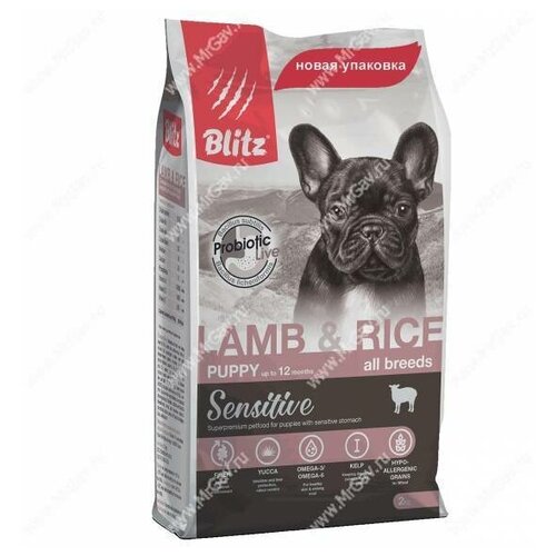    Blitz Puppy Lamb&Rice All Breeds - 2    -     , -,   