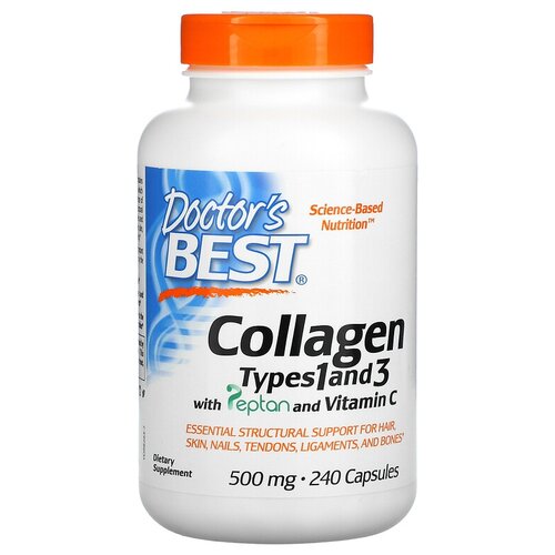  Doctor's Best Collagen Types 1 and 3 with Vitamin C ., 500 , 242 , 240 .   -     , -  