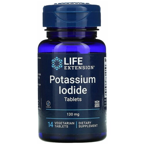  LifeExtension Potassium Iodide Tablets,    , 130 , 14 .    -     , -  