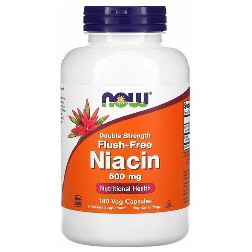  NOW Niacin Flush-Free Double Strength (   ) 500  180    -     , -  