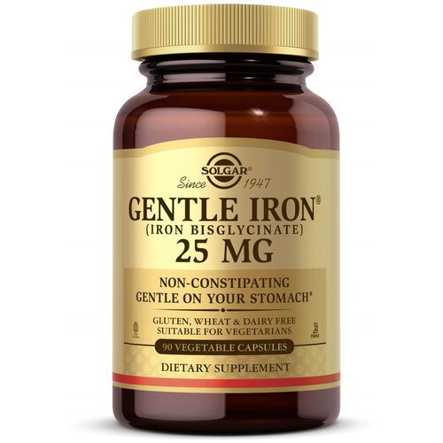  Gentle Iron (Iron Bisglycinate) ., 25 , 15 , 90 .   -     , -  