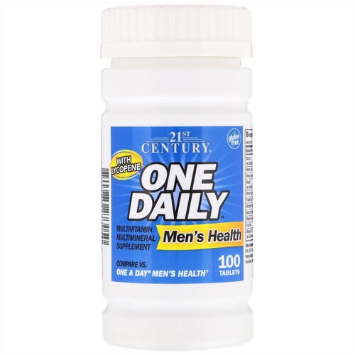   21st Century One Daily Men's Health, 180 , 100 .   -     , -  