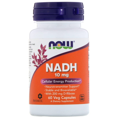 ���� ������� NOW NADH, 50 �, 10 ��, 60 ��., ������ ������