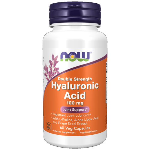  Now Foods     445 60 (HYALURONIC ACID 100MG 2X PLUS 60 VCAPS)   -     , -  