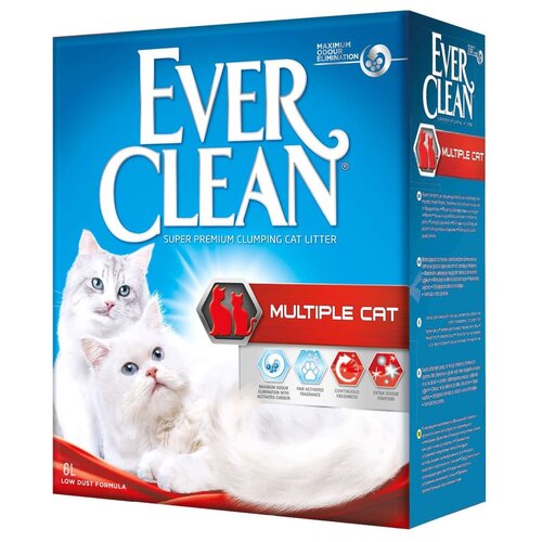    Ever Clean Multiple Cat, 6, 1 .   -     , -  