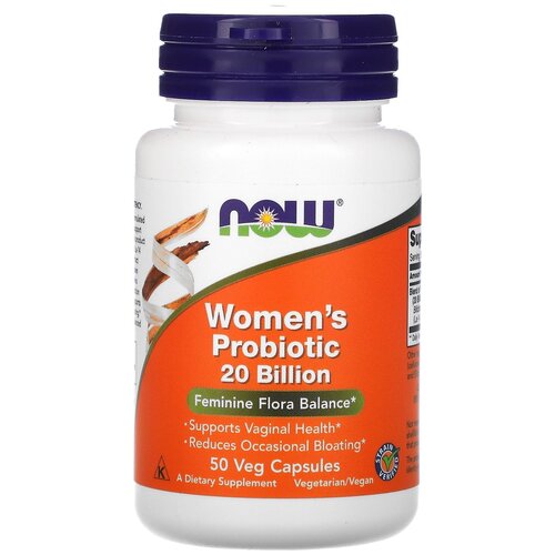   NOW Women's Probiotic 20 Billion, 50 , 50 .   -     , -  