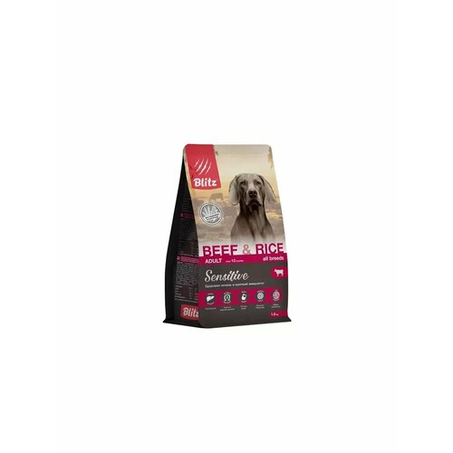      Blitz Sensitive adult beef & rice    1,8    -     , -  