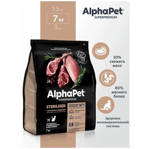  ALPHAPET SUPERPREMIUM STERILISED             7  3    -     , -,   