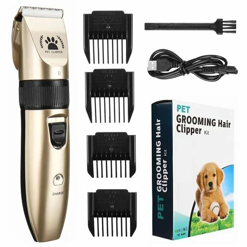      PET GROOMING HAIR CLIPPER KIT   -     , -  