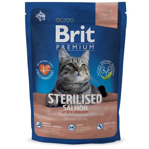      Brit Premium Cat Sterilized Salmon & Chicken         0,8    -     , -,   