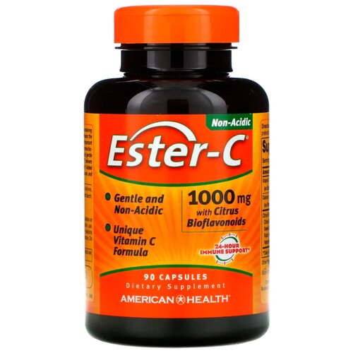   AMERICAN HEALTH Ester-C with Citrus Bioflavonoids, 180 , 1000 , 90 .   -     , -  