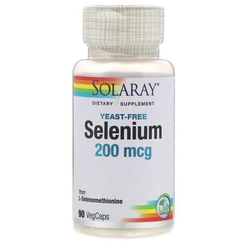   Solaray Selenium (yeast-free), 70 , 200 , 90 .   -     , -  