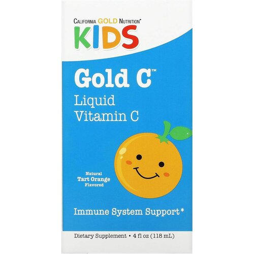  California Gold Nutrition Children's Liquid Gold Vitamin C ., 118 , 0.1    -     , -  