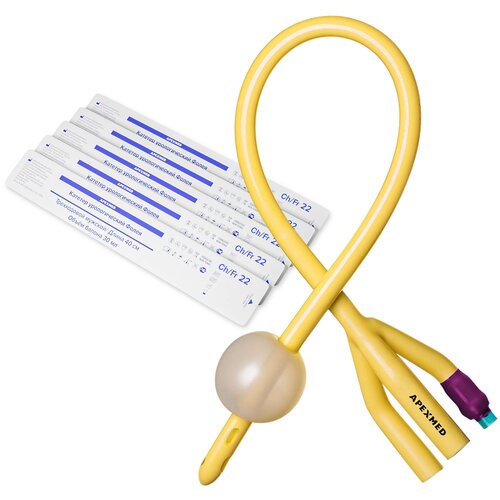 ���� ������� ����� ������������� Apexmed ������� Ch/Fr 22, �����������, 5 ��, �����������, ������ ������