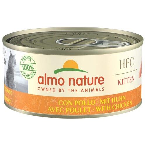   Almo Nature HFC Complete Kitten Chicken (.)  ,  , 150  x 12    -     , -,   