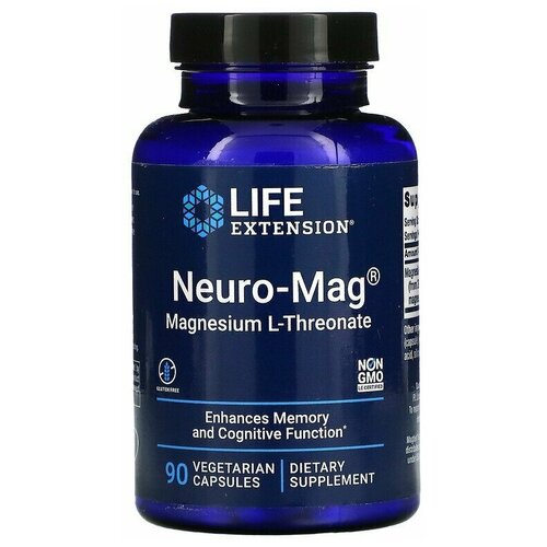   L-   (Neuro-Mag L- Life Extension) 90    -     , -  