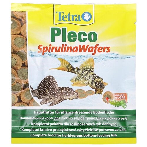        Tetra Pleco Spirulina Wafers, 15 ,  