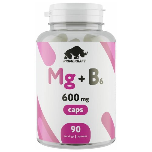 ���� Prime Kraft Magnesium B6 600 ��. (90 ����.), ������ ������