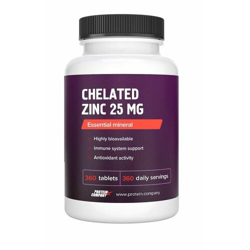    25  +  6.   ,     . Chelated zinc. 360 ,  