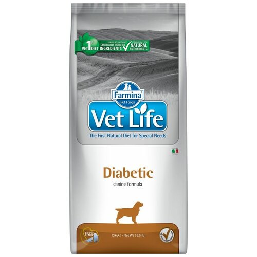      Farmina Vet Life Canine Diabetic 1 .  1 .  12000    -     , -  