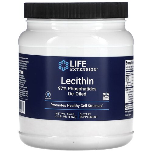   Life Extension Lecithin, 454 , 454    -     , -  