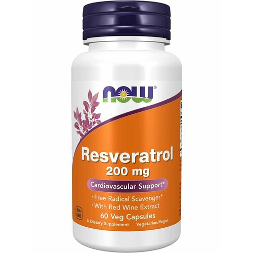 ���� ��� ����������� 200 �� Natural Resveratrol, 60 ������, ������ ������