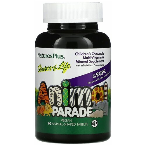 ���� NaturesPlus Animal Parade (������� �������������� � ��������) �� ������ ��������� 90 �������� (Nature's Plus), ������ ������