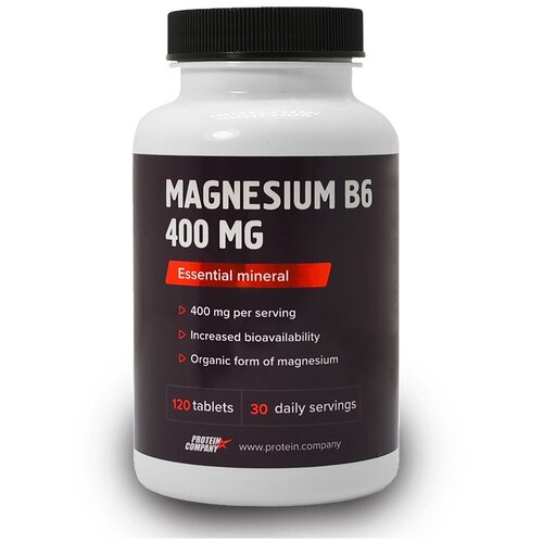���� Magnesium B6 400 mg ������ + ������� B6, 250 ��, 90 �, 120 ��., ������ ������